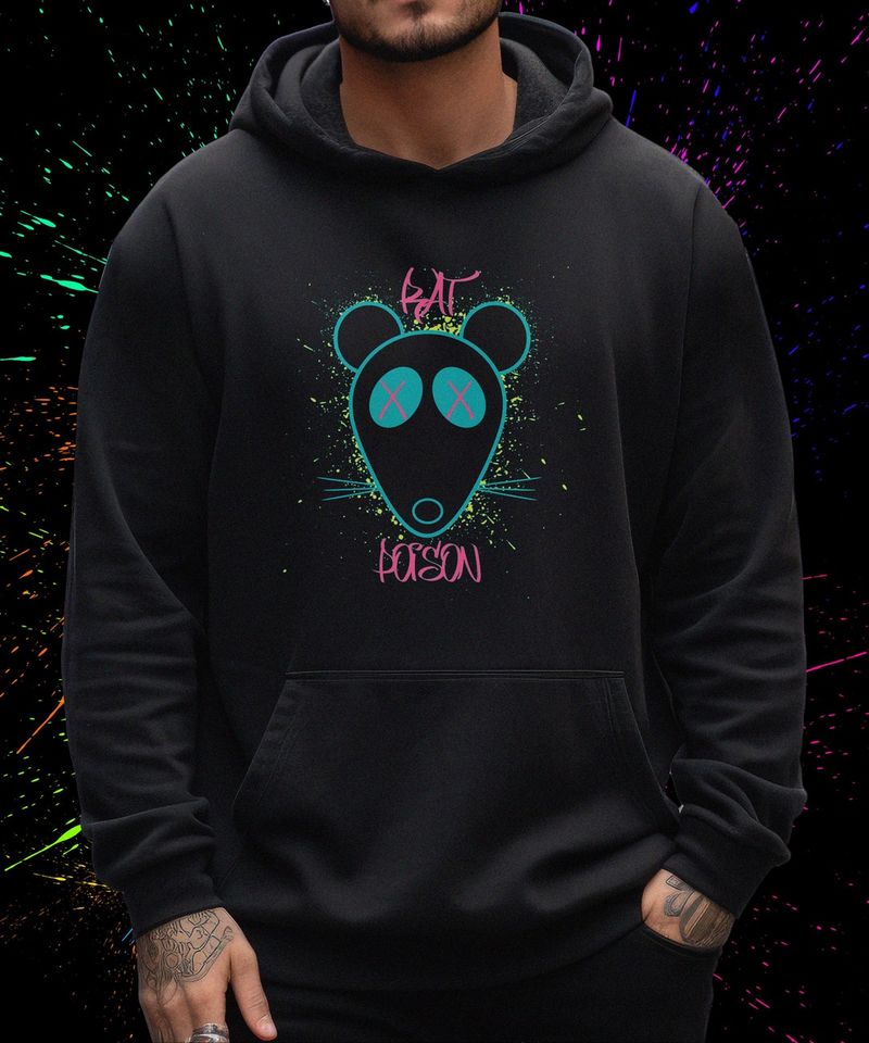 Edgy Graphic Hoodie