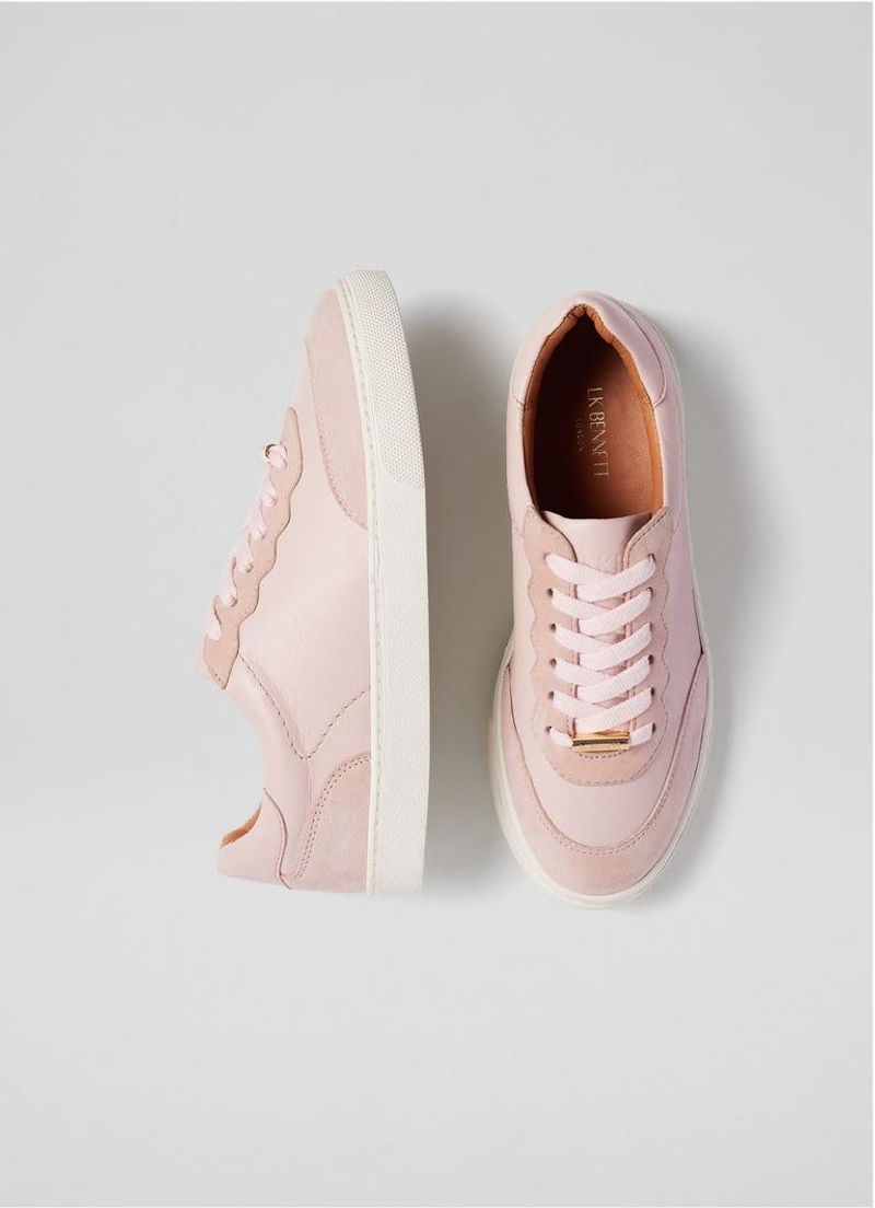 Dusty Pink Trainers