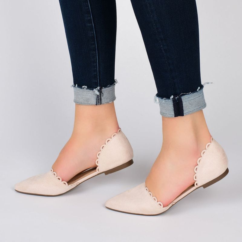 D'Orsay Flats for Feminine Sophistication