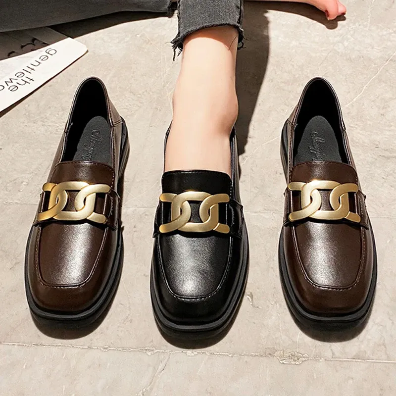 Chunky Loafers With Transparent Accents