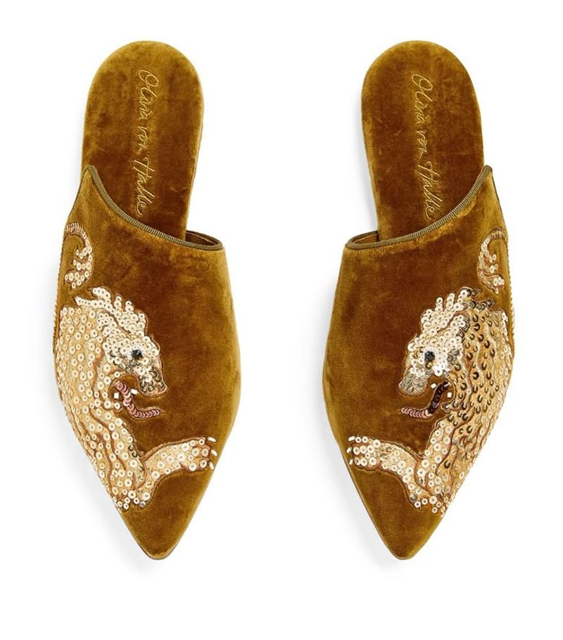 Luxurious Velvet Slippers