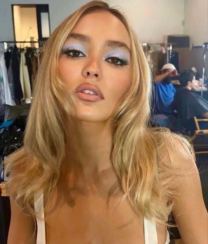 Frosted Blue Eyeshadow