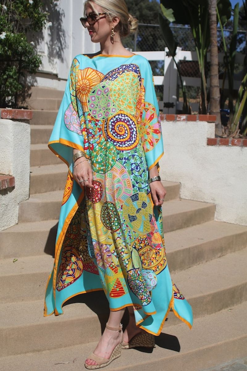 Caftan-Style Nightgown