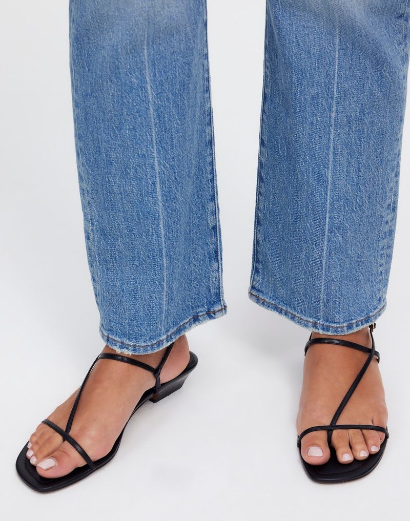 Asymmetrical Strap Sandals: Balanced Irregularity