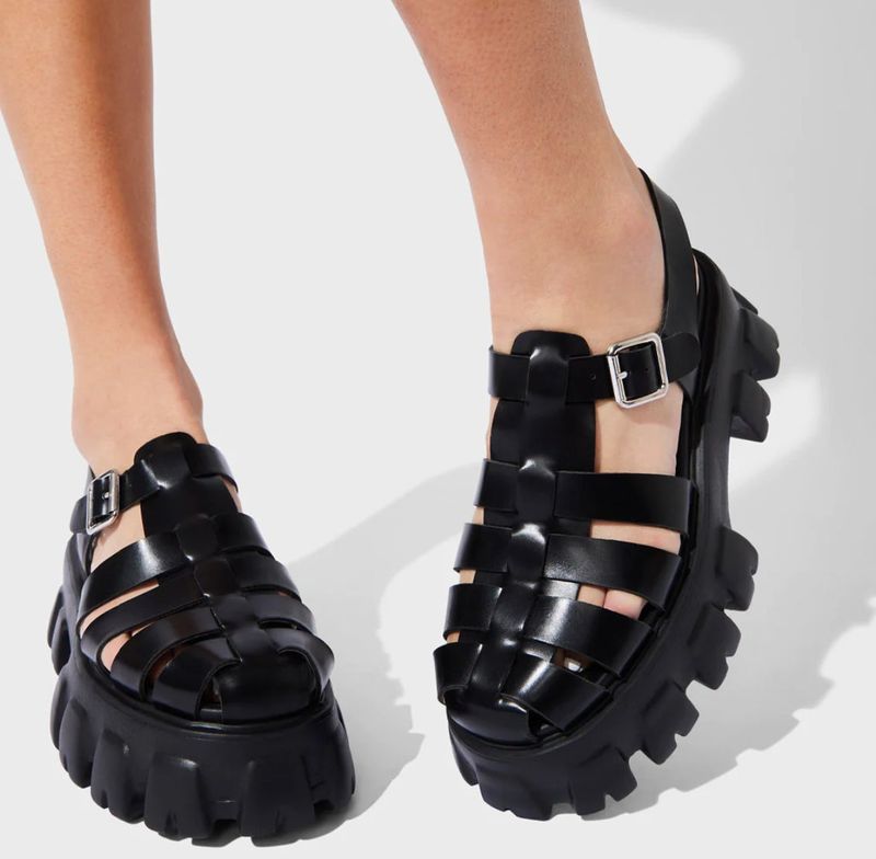 Platform Fisherman Sandals