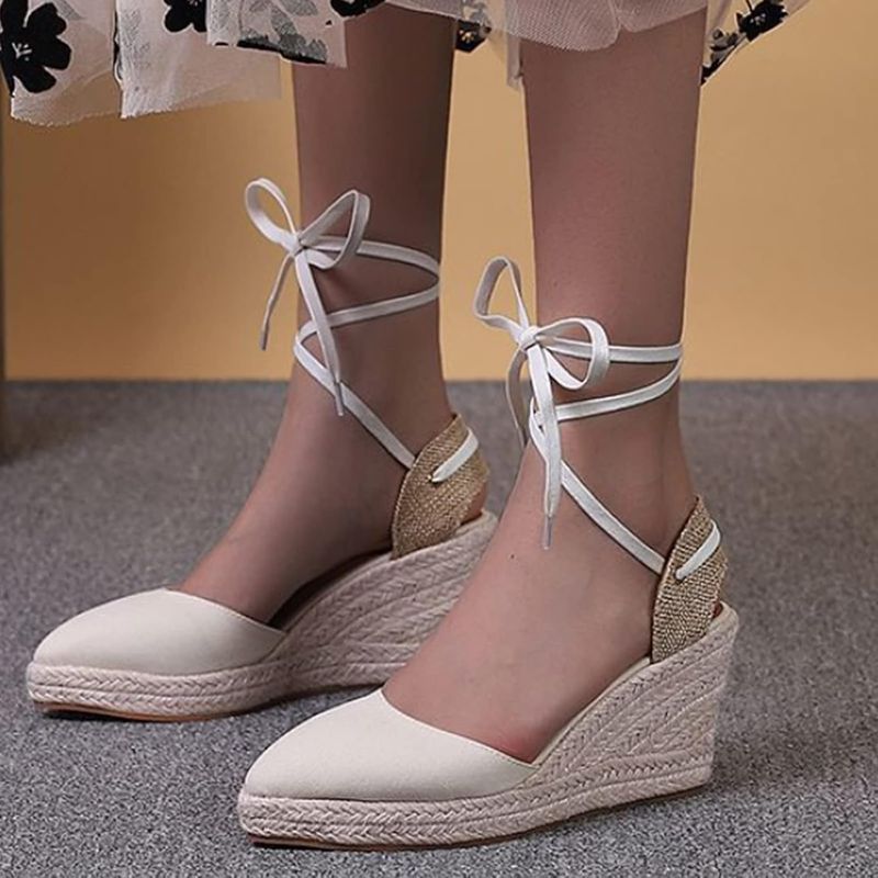 Lace-Up Ankle Espadrilles