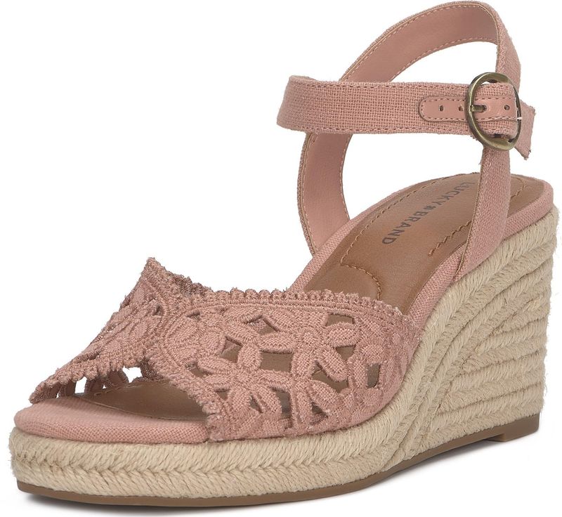 Laser-Cut Leather Wedges
