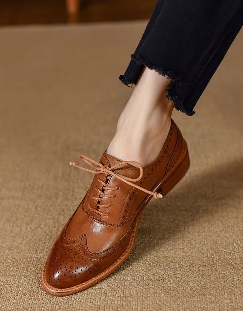 Menswear-Inspired Oxfords