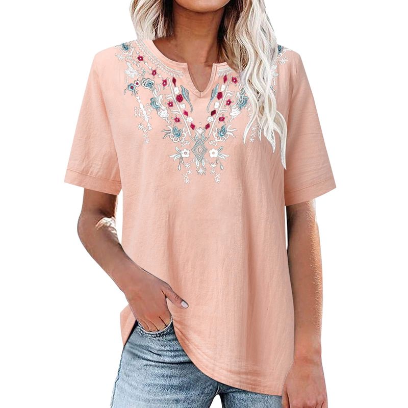 Elegant Embroidered Tee