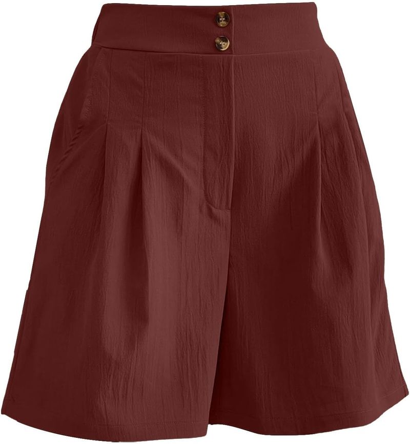 Vintage Pleated Shorts
