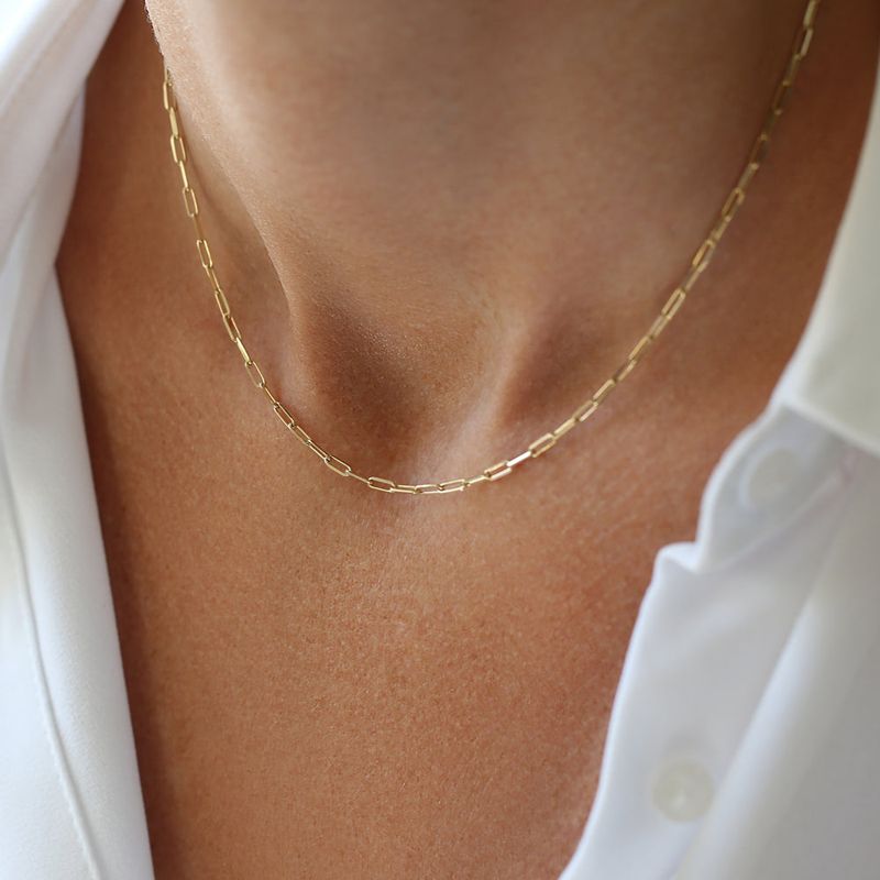 Replace With: Delicate Gold Chains