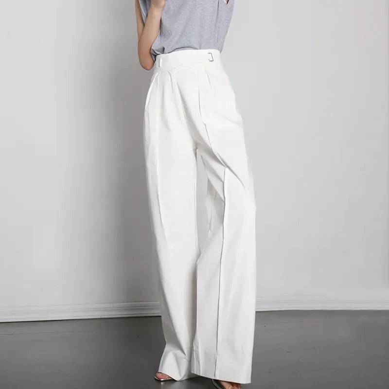 Minimalist White Pants