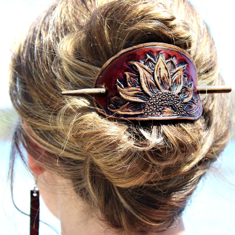 Hand-Painted Barrettes