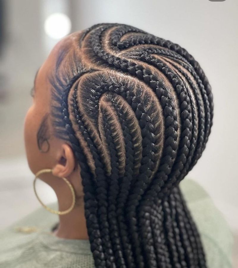 Sleek Cornrow Patterns