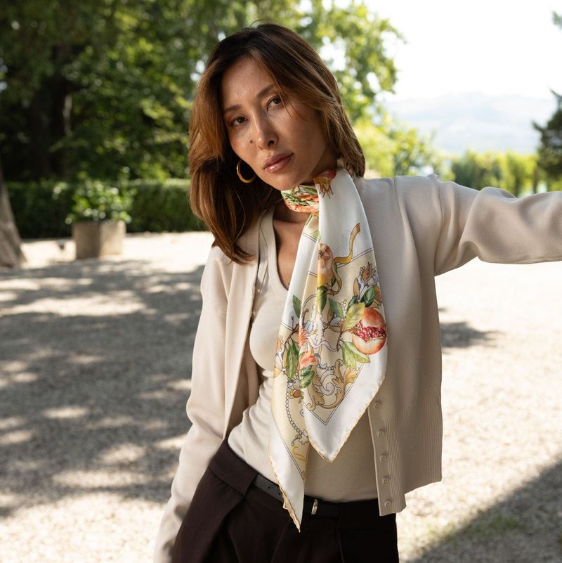 Casual Silk Scarf