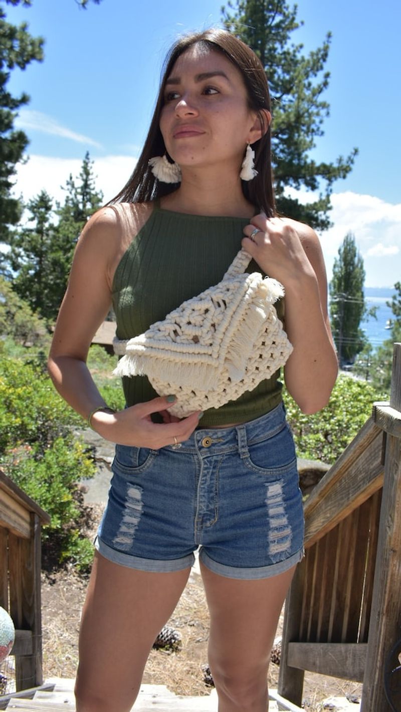 Macramé Belt Bags