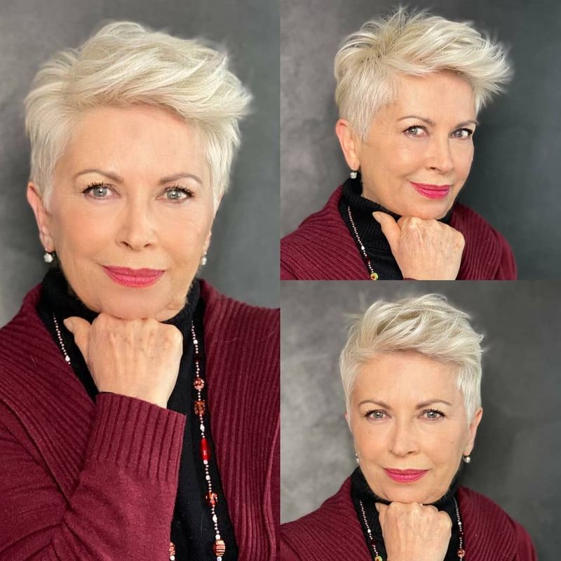 Pompadour-Inspired Style