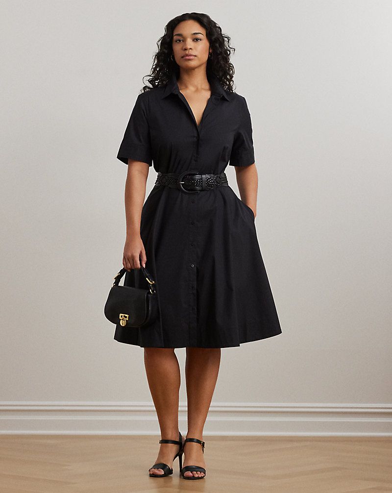 Belted Shirt Dresses for Curvy Figures