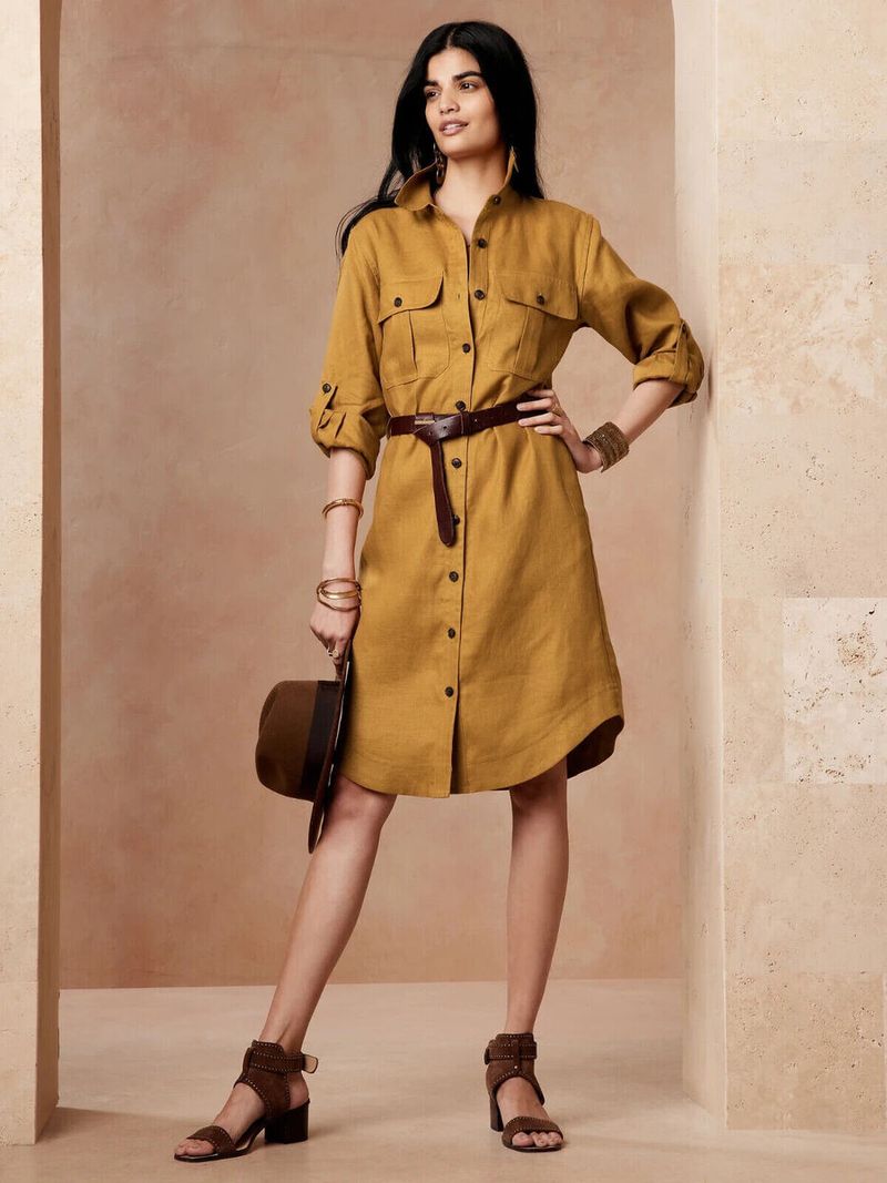 Belted Safari Stunner