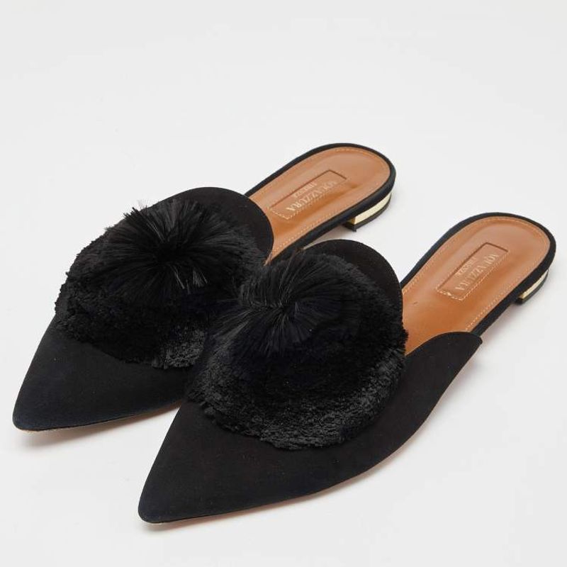 Aquazzura Mondaine Slides