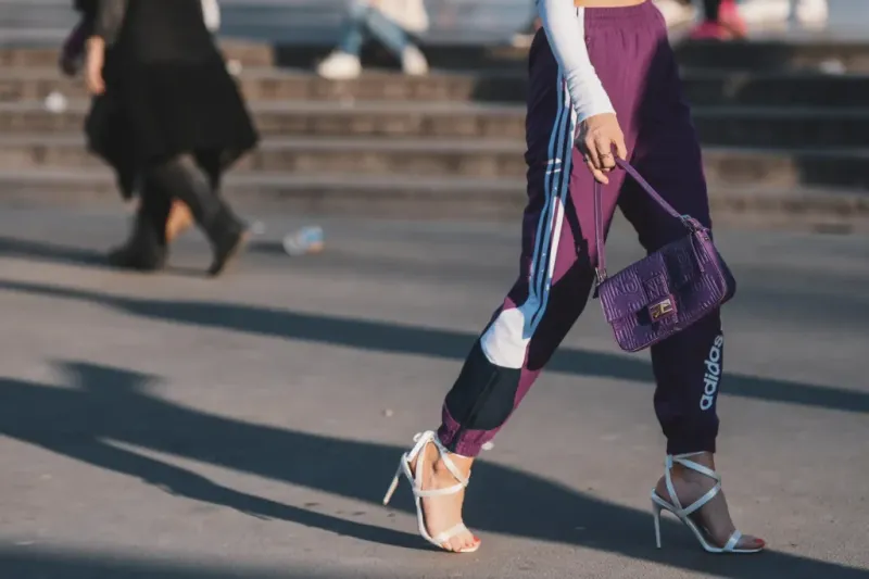 Heels with Tracksuits