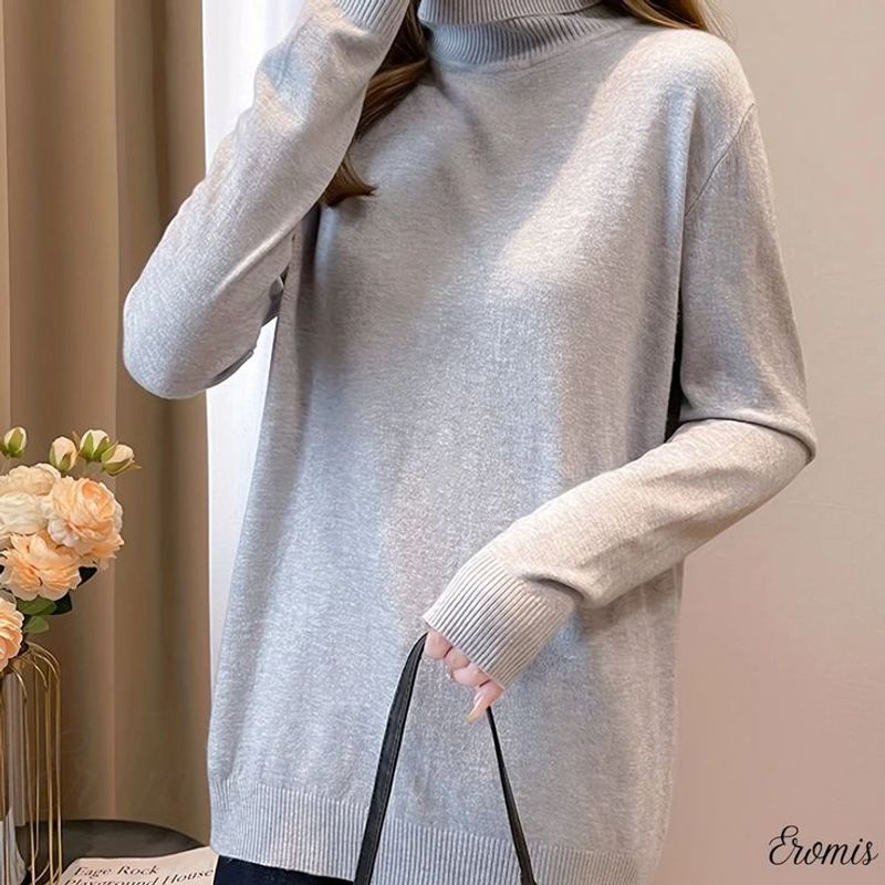 Light Gray Turtleneck