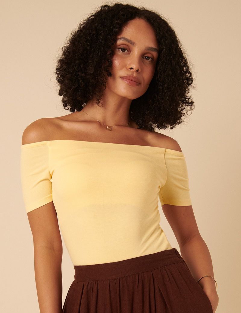 Off-Shoulder Bardot Top