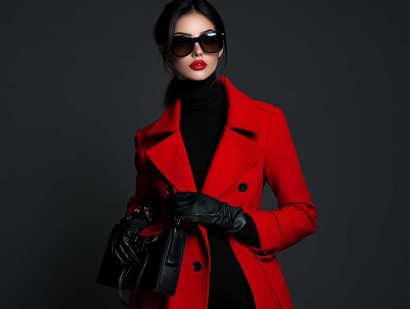 Bold Red Coat Drama