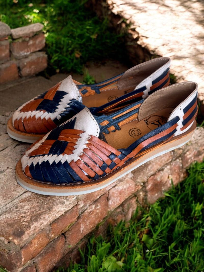 Braided Leather Huaraches