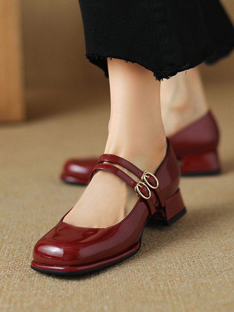 Retro-Inspired Mary Janes