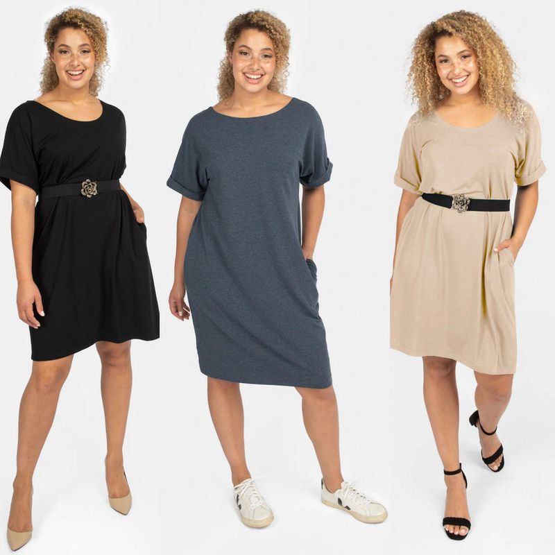 Knit T-Shirt Dress