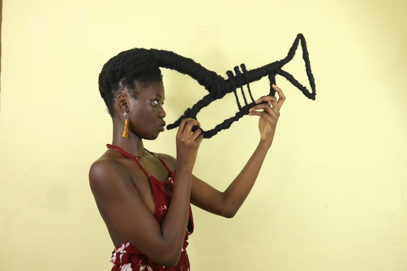 Sculptural Hair Art