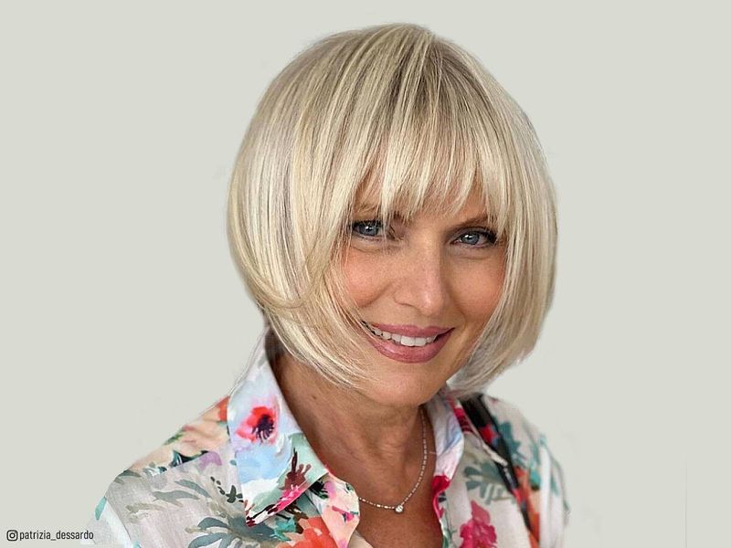Pageboy Bob with Modern Twist