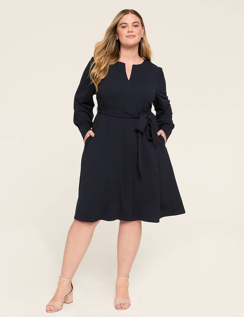 Ponte Knit Dresses with Princess Seams