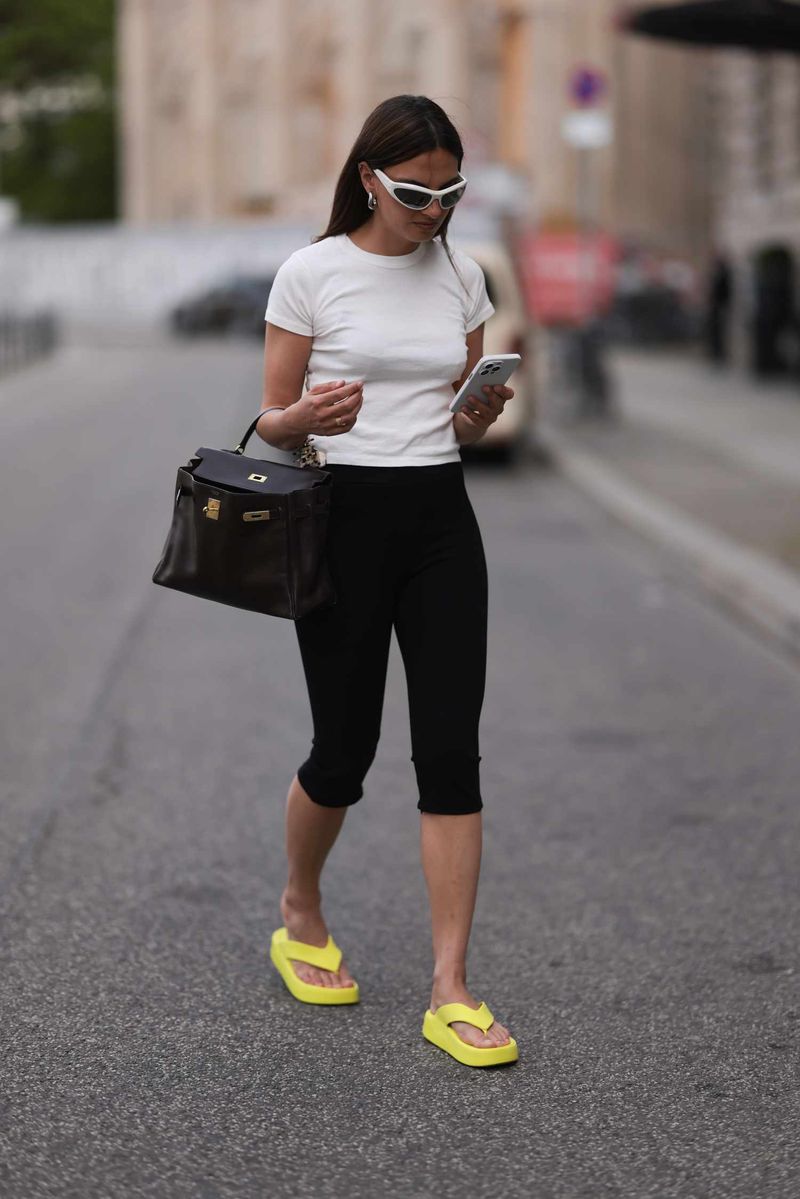 Cropped Trousers Combo