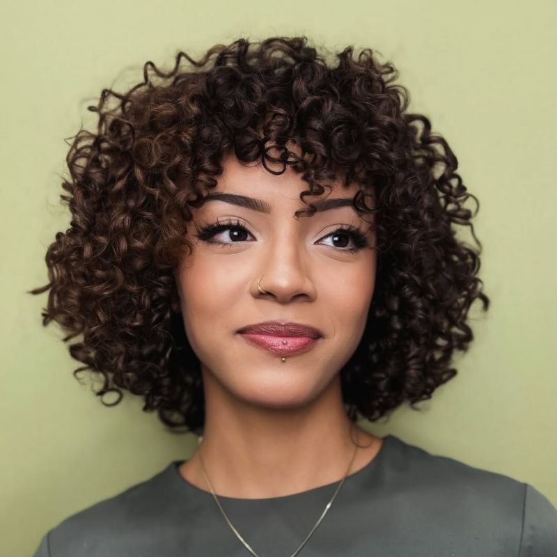 Afro corto