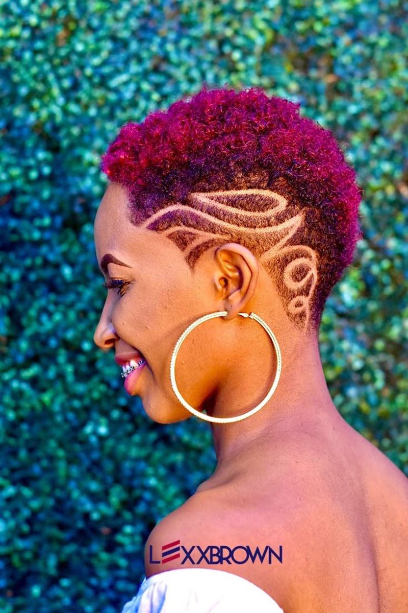 Buzz Cut with Design