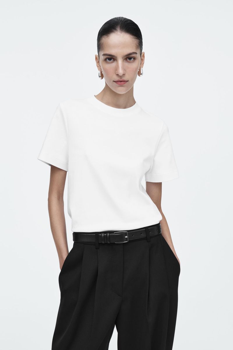 High-Quality White T-Shirt