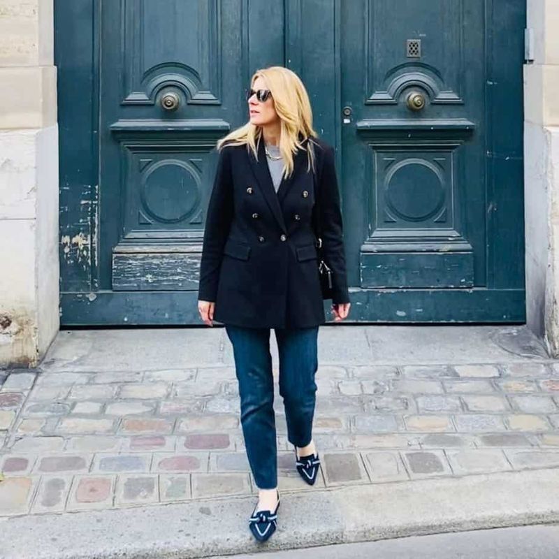 Well-Tailored Black Blazer