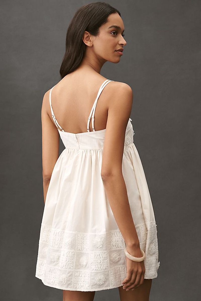 Cotton Babydoll with Embroidery
