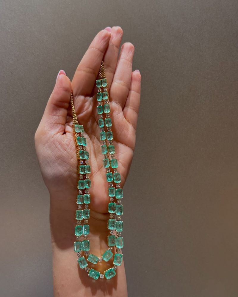 Emerald Whisper Necklace