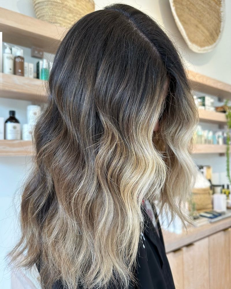 Toasted Coconut Ombré