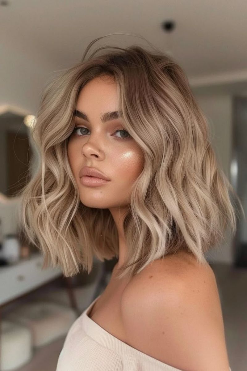 Ash Blonde Bob