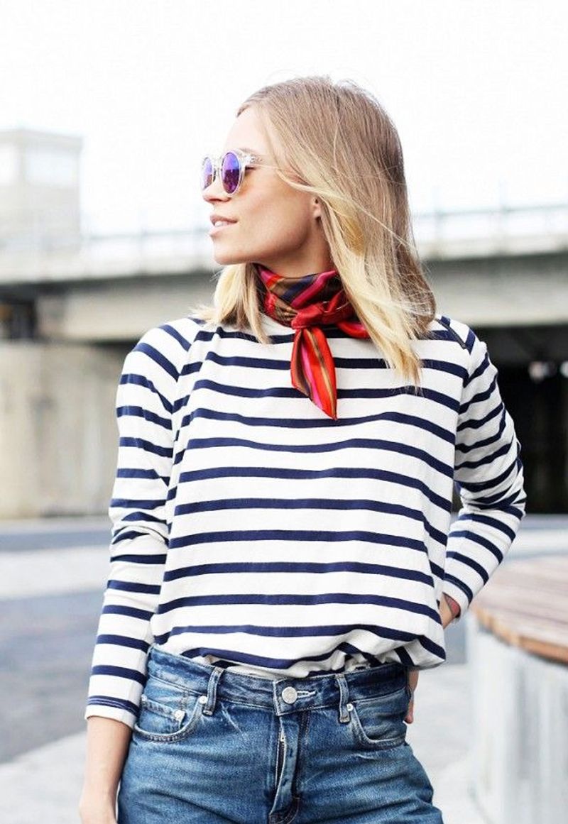 Striped Breton Top