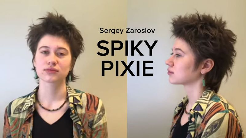 The Dated Spiky Pixie