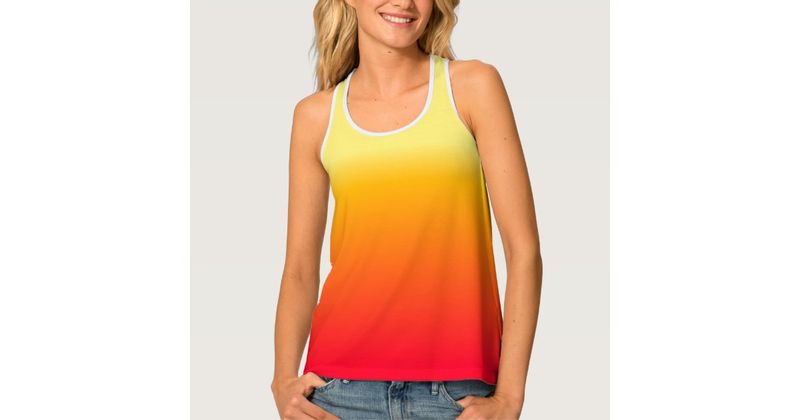 Gradient Rainbow Tank