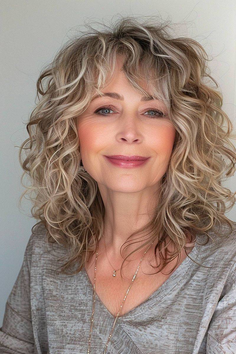 Voluminous Curly Crop