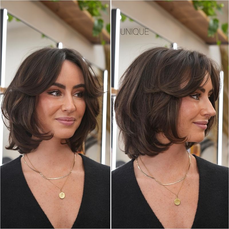 Sleek Layers with Highlights