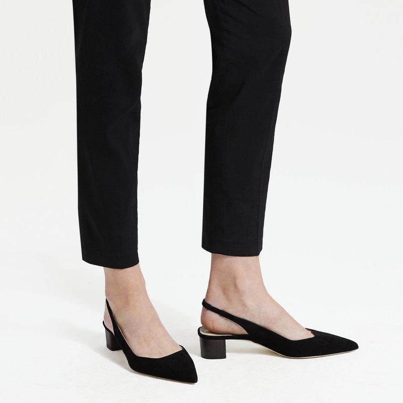 Block Heel Slingbacks