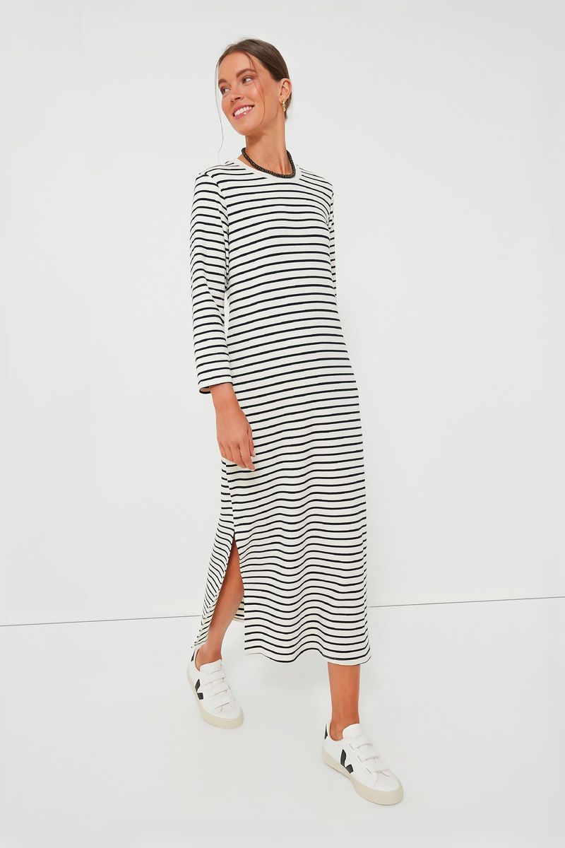 Striped Jersey Maxi